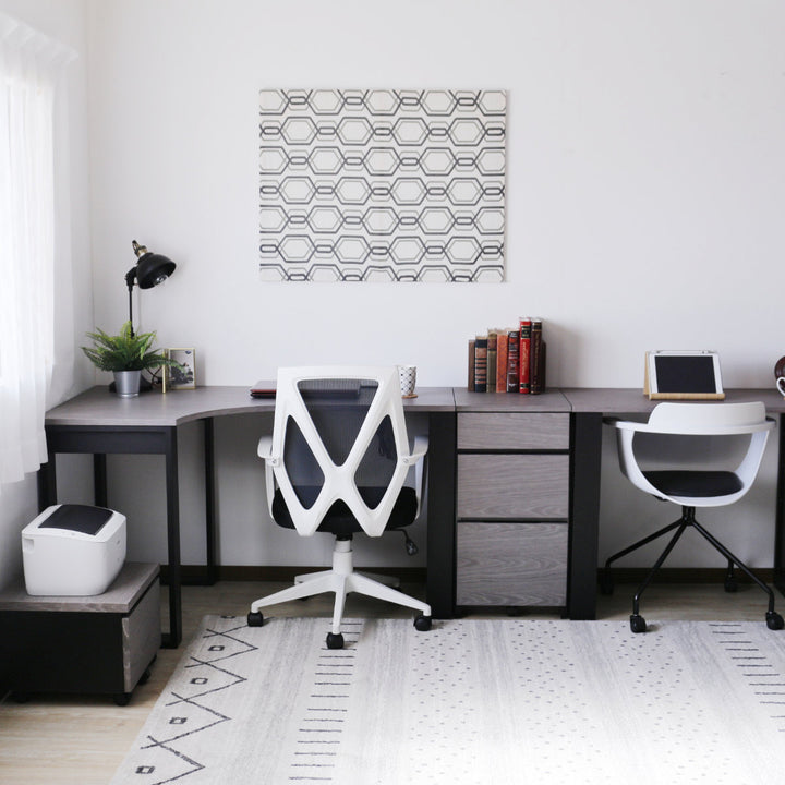 デスクワゴン3段キャスター付幅40cm