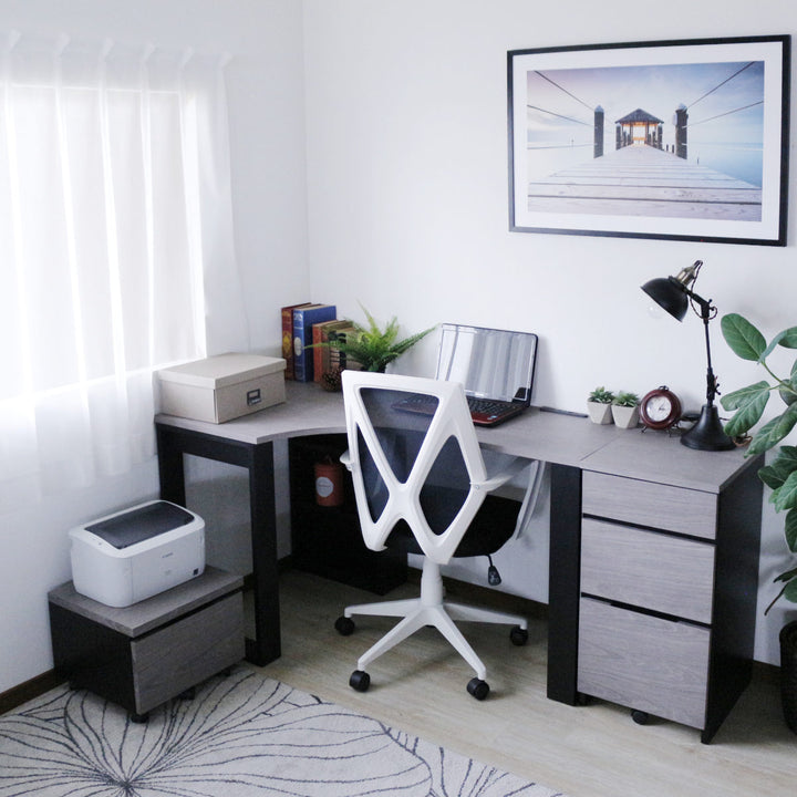 デスクワゴン3段キャスター付幅40cm