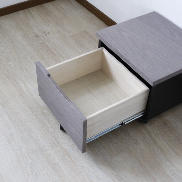 プリンターワゴン幅43cm引出し付キャスター付