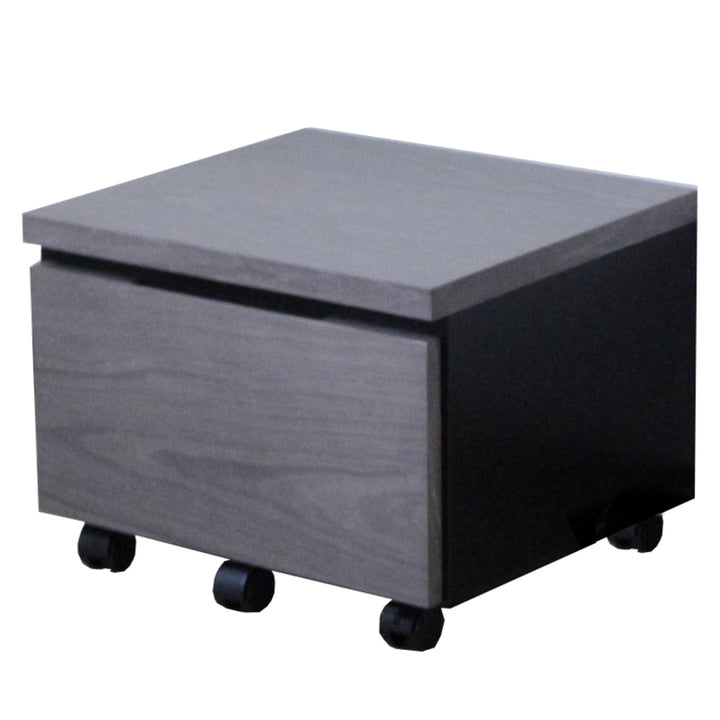 プリンターワゴン幅43cm引出し付キャスター付