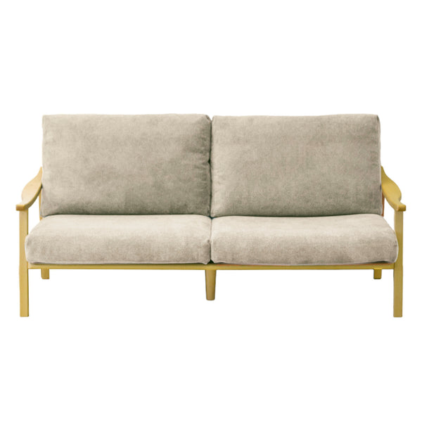 ソファ3人掛け幅180cmナチュラルフレーム