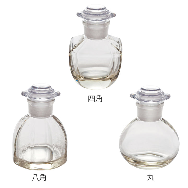 廣田硝子復刻醤油差し50mlアンバー色ガラス製江戸切子日本製