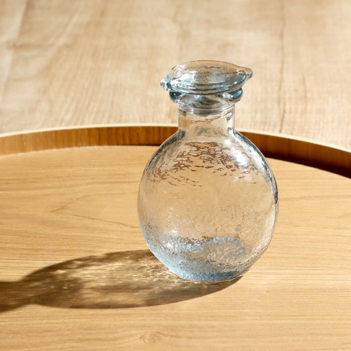 醤油差し100mlガラス製かすりねじ式醤油注ぎ廣田硝子日本製