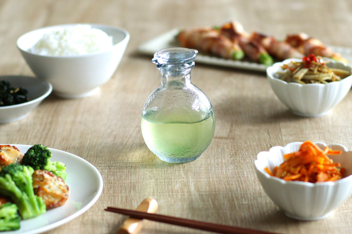 醤油差し100mlガラス製かすりねじ式醤油注ぎ廣田硝子日本製