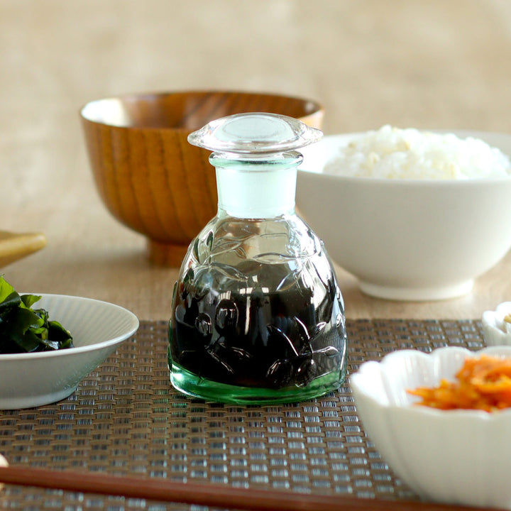 醤油差し120mlガラス製オリーブフィールド醤油注ぎ廣田硝子日本製