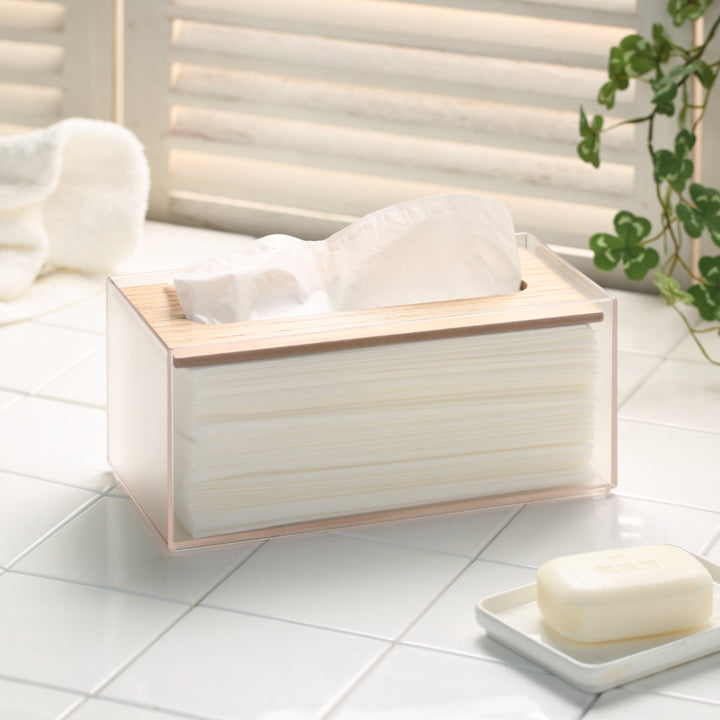 ティッシュボックスリバーシブル木蓋Like-itティッシュケース