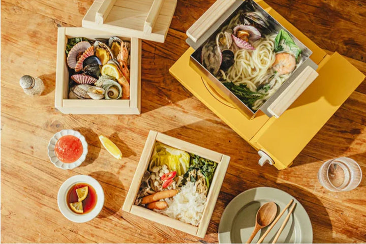 ひのき蒸し器ミニ2段IH対応JADAMドクターハウス