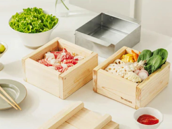 ひのき蒸し器ミニ2段IH対応JADAMドクターハウス