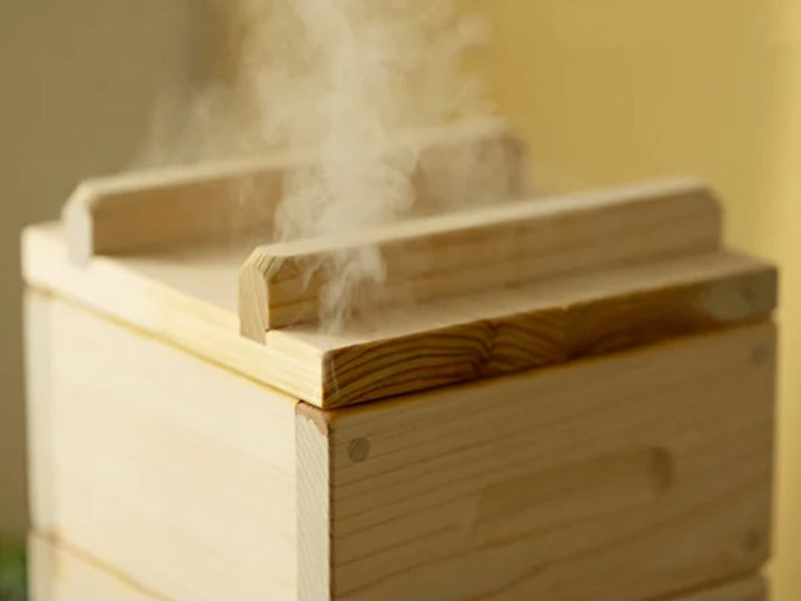 ひのき蒸し器ミニ2段IH対応JADAMドクターハウス