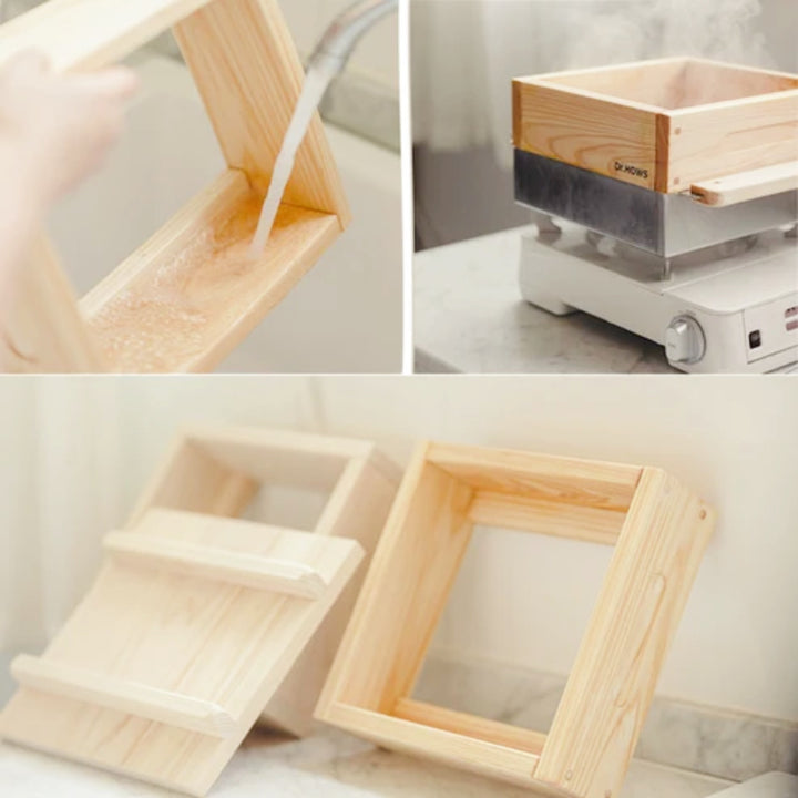 ひのき蒸し器ミニ2段IH対応JADAMドクターハウス