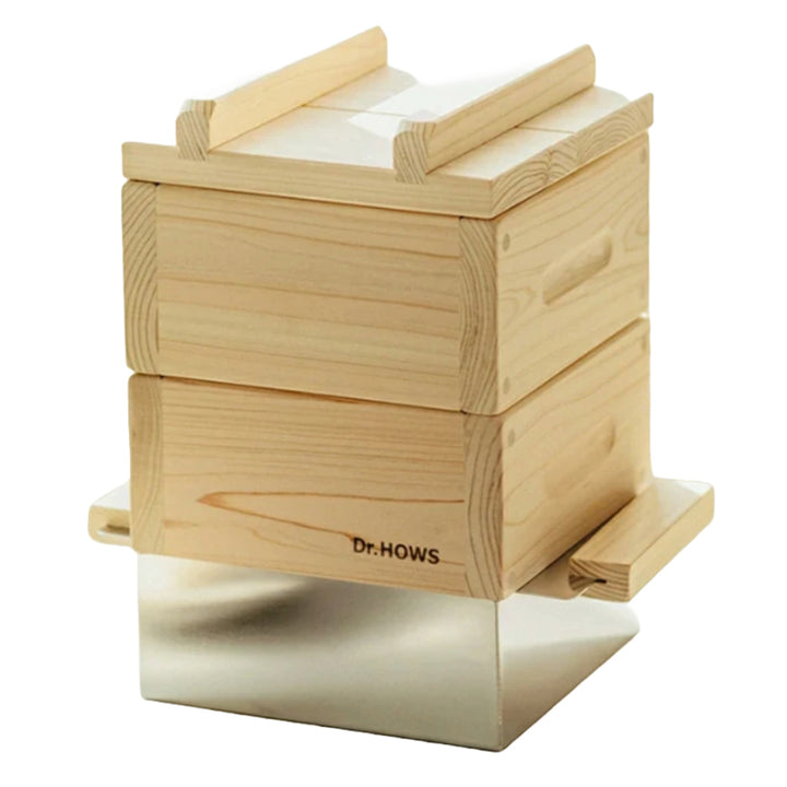 ひのき蒸し器ミニ2段IH対応JADAMドクターハウス