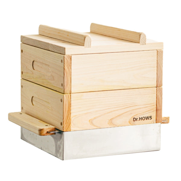 ひのき蒸し器2段IH対応JADAMドクターハウス