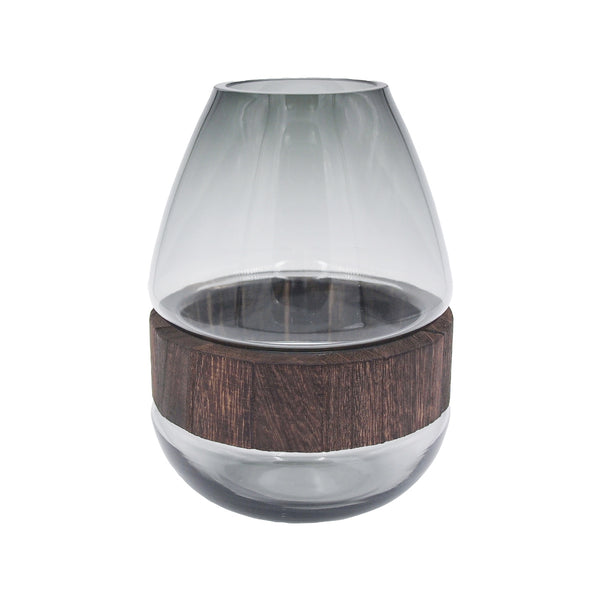 花瓶ガラスベースフォグウッドドロップS