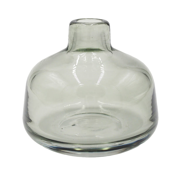 花瓶ガラスベースミスルトーラウンドショート