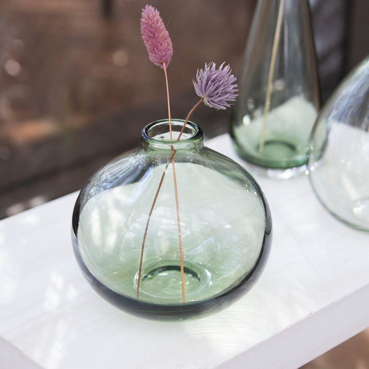 花瓶ガラスベースミスルトーチャビー