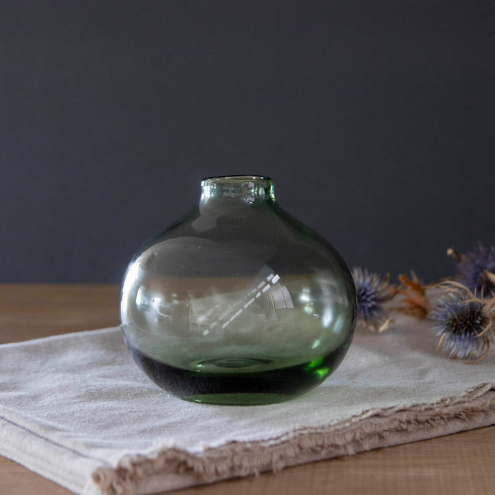 花瓶ガラスベースミスルトーチャビー