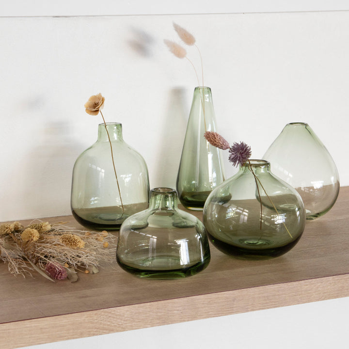 花瓶ガラスベースミスルトードロップ