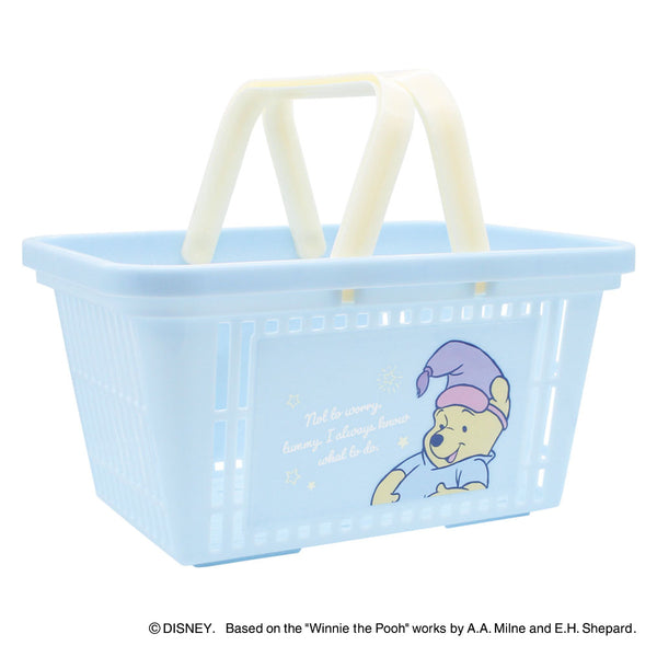 かごバスケットディズニーくまのプーさんキャラバスケット幅24.9×奥行18×高さ13cm