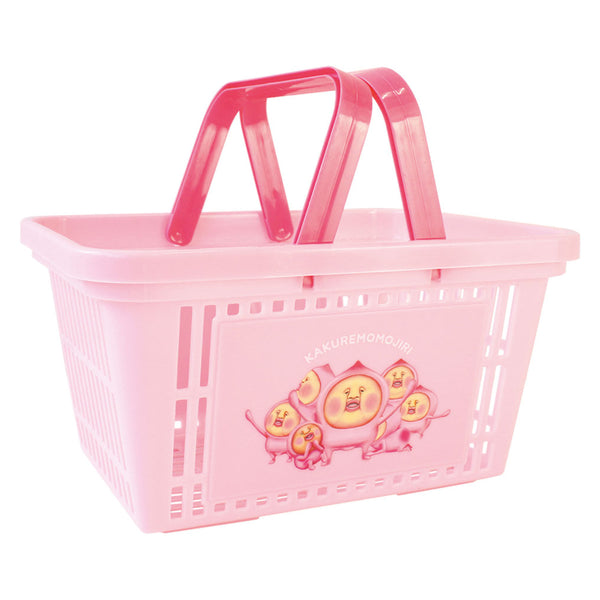 かごバスケットこびとづかんキャラバスケット幅24.9×奥行18×高さ13cm