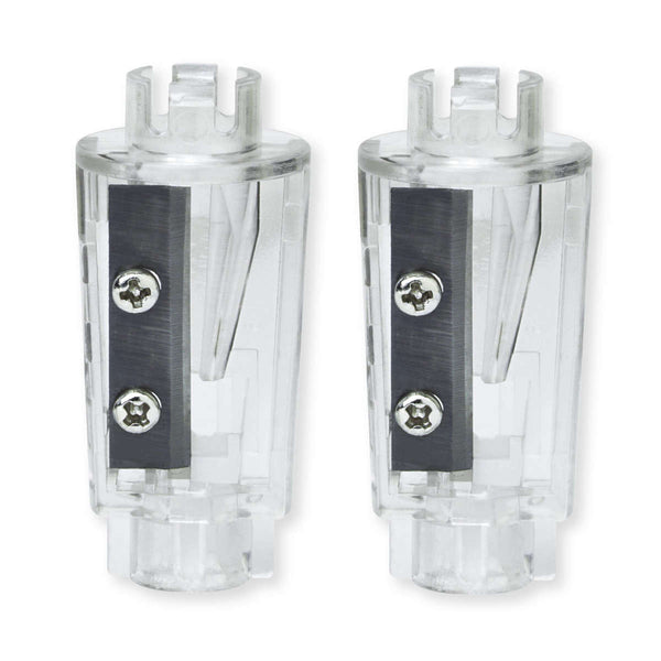 替刃鉛筆削り電動鉛筆削り用替え刃2個入高耐久タングステン鋼1枚刃