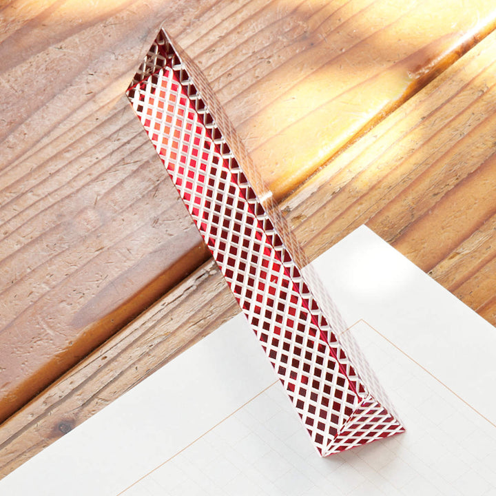 廣田硝子文鎮ペーパーウェイト漆硝子文鎮矢来柄七宝柄あられガラス