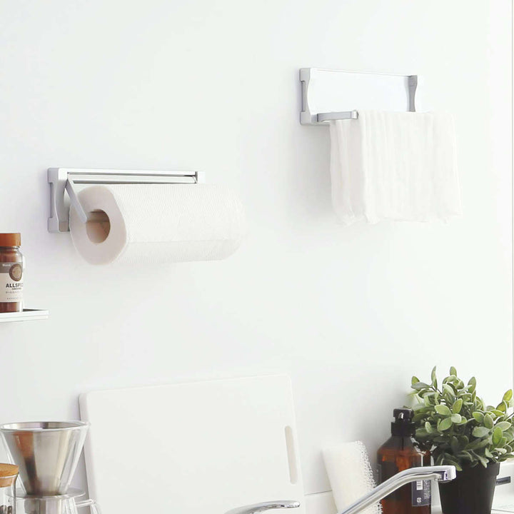 タオルかけマグネットマグシャーレふきんかけマグネット収納シルバー