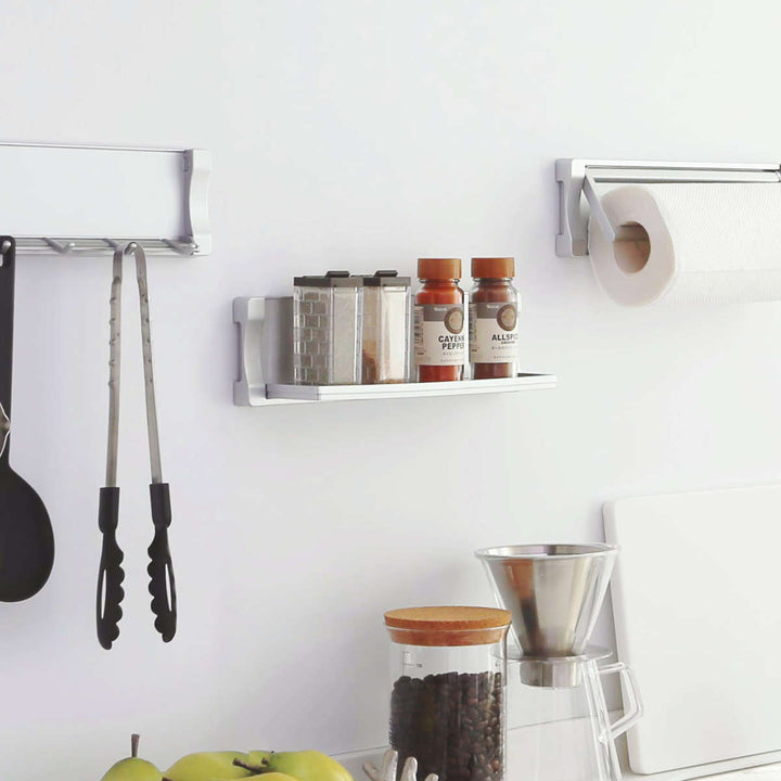 キッチン収納マグネットマグシャーレ小物置きマグネット収納シルバー