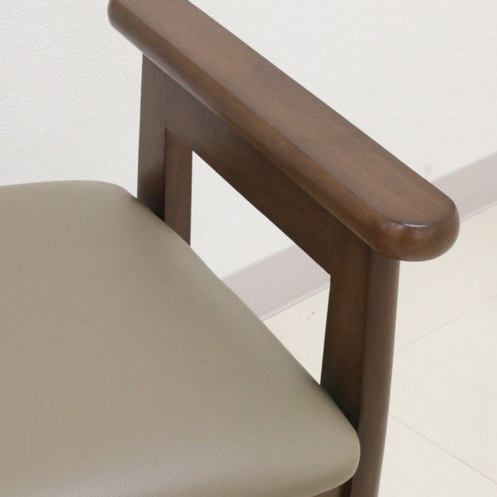 高座椅子座面高40cm収納棚付サポートチェアクレソン