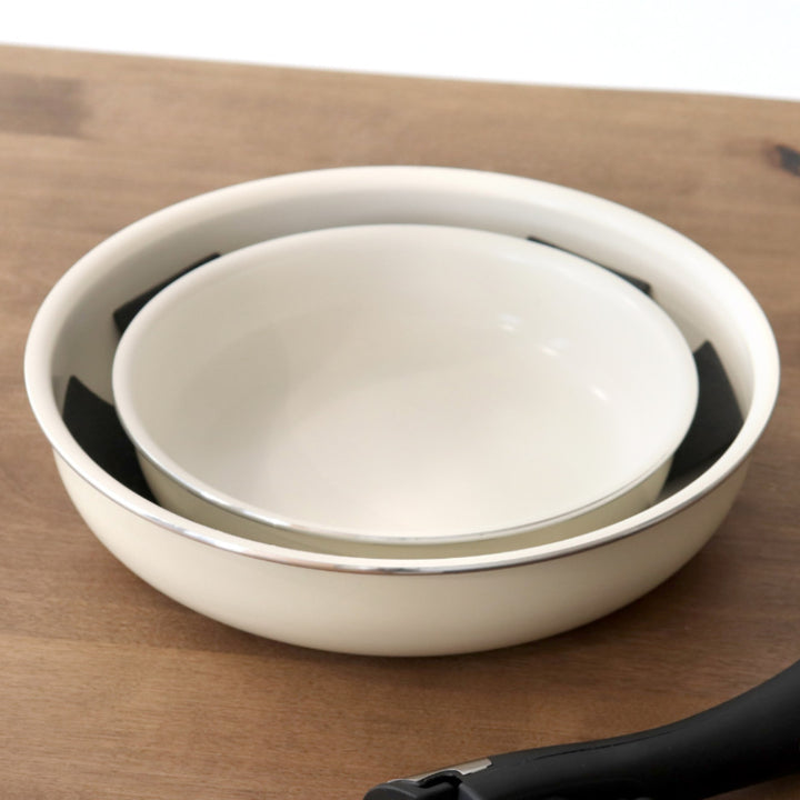 GREENPANクリックシェフフライパン5点セット着脱ハンドル付き