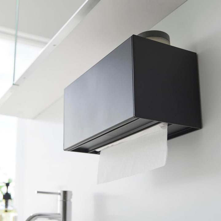 山崎実業towerフィルムフックペーパータオルディスペンサータワー