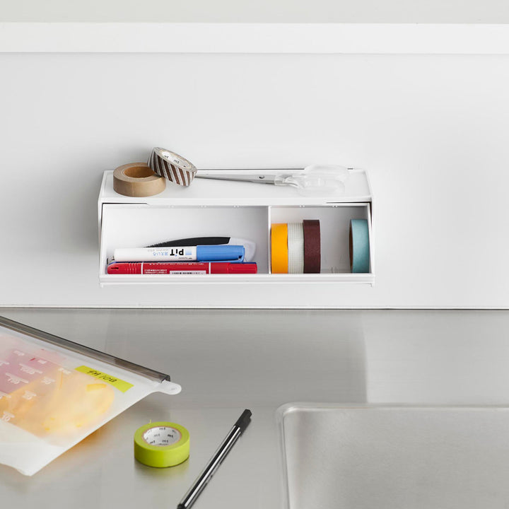 山崎実業towerマグネットマスキングテープ収納ケースタワー