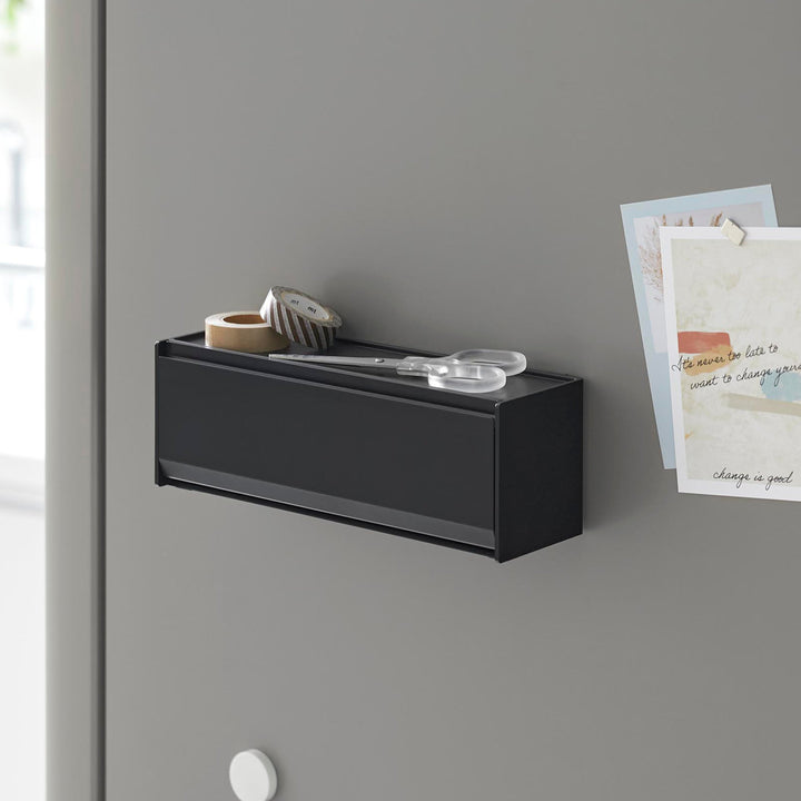 山崎実業towerマグネットマスキングテープ収納ケースタワー