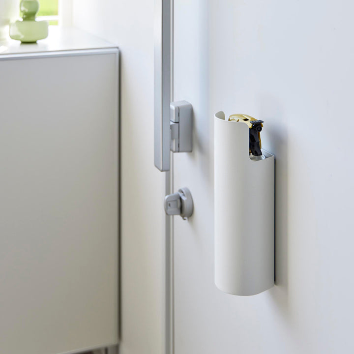 山崎実業towerマグネット目隠しスプレーホルダータワー