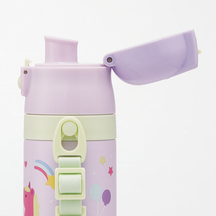 水筒350ml420ml子供用2WAYボトルリトルユニコーン