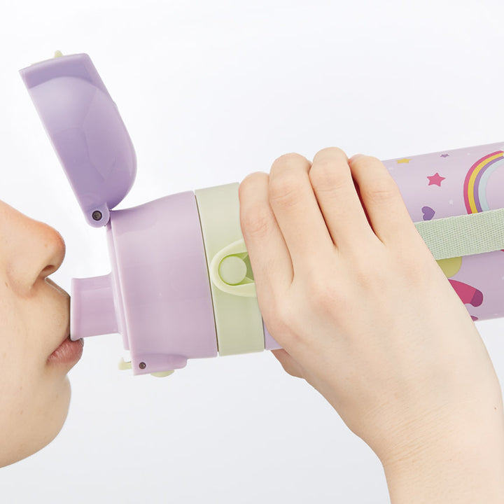 水筒350ml420ml子供用2WAYボトルリトルユニコーン