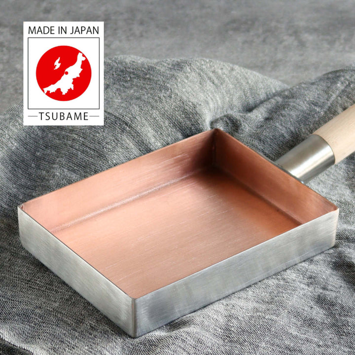 卵焼き器13×18cmIH対応銅ステンレス二層鋼こだわりの道具日本製