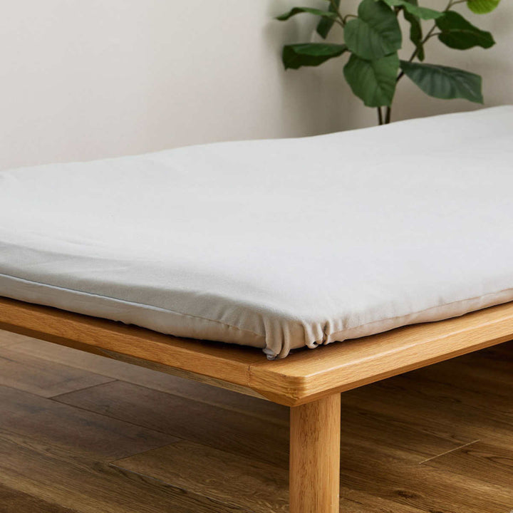 ボックスシーツ単品セミダブルズレない敷きパッドピターら