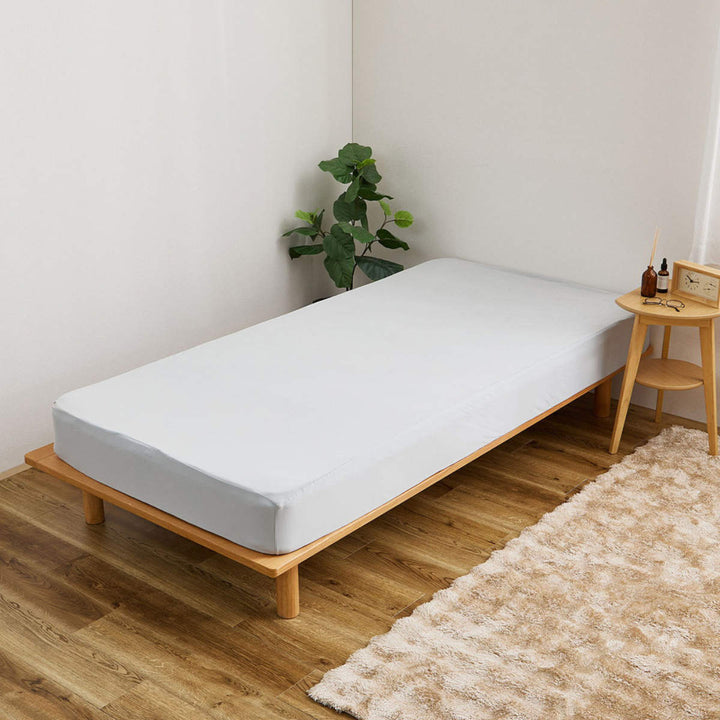 ボックスシーツ単品ダブルズレない敷きパッドピターら