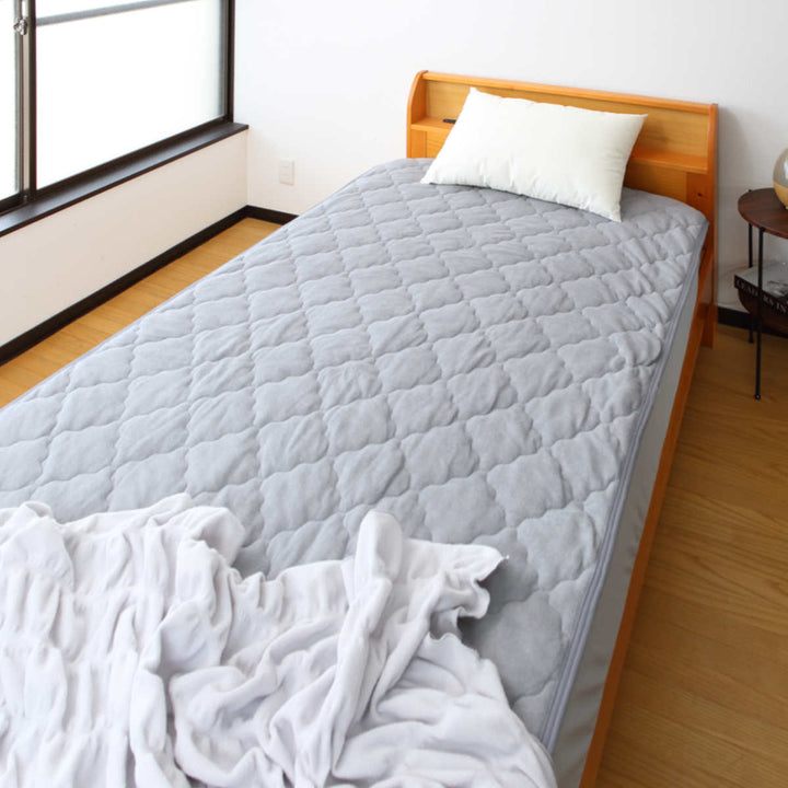 ボックスシーツ単品ダブルズレない敷きパッドピターら