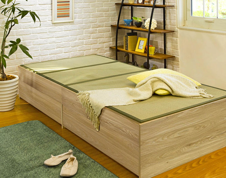 畳ベッドシングル引出し2杯小上がりシンプル