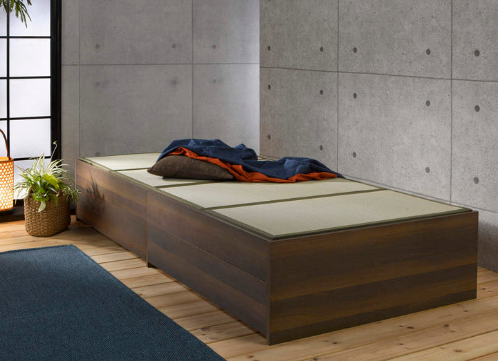 畳ベッドシングル引出し2杯小上がりシンプル