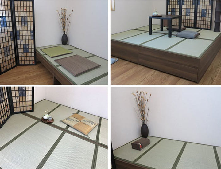 畳ベッドシングル引出し2杯小上がりシンプル