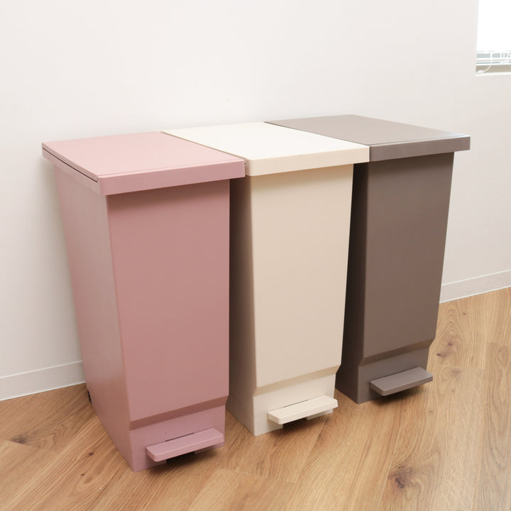 ゴミ箱45Lペダルペールフタの開く向きを選べるパッキン付き