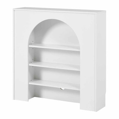 マントルピース 幅80cm 完成品 可動棚