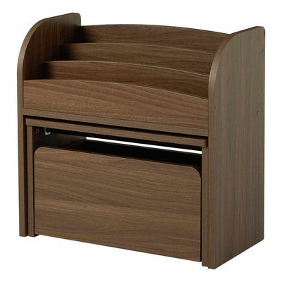 絵本ラック 3点セット デスク ワゴン 幅60cm オープンタイプ