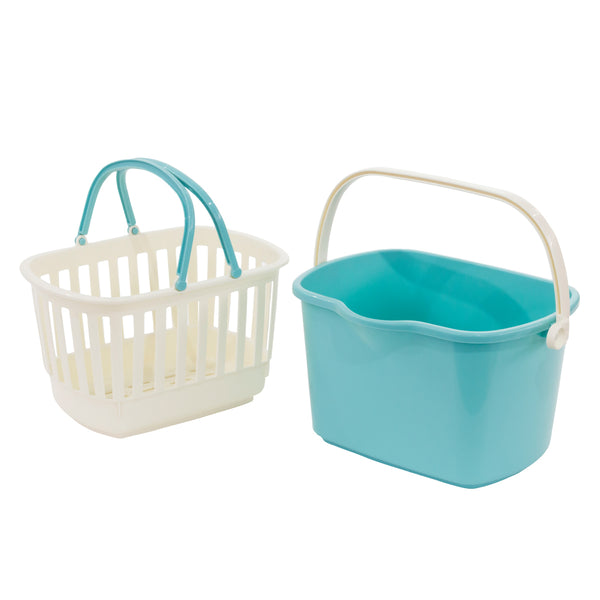カゴバケツ10L角型バスケット付