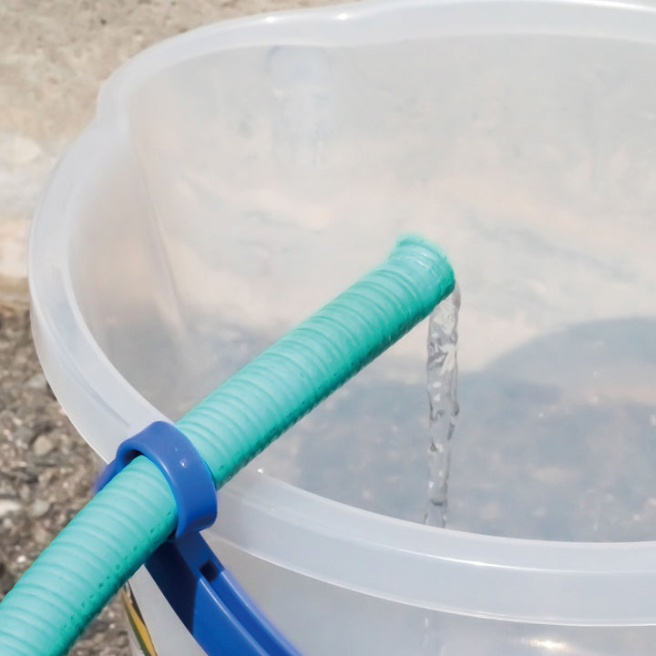 掃除バケツホース止め付きべんりっこバケツ10L