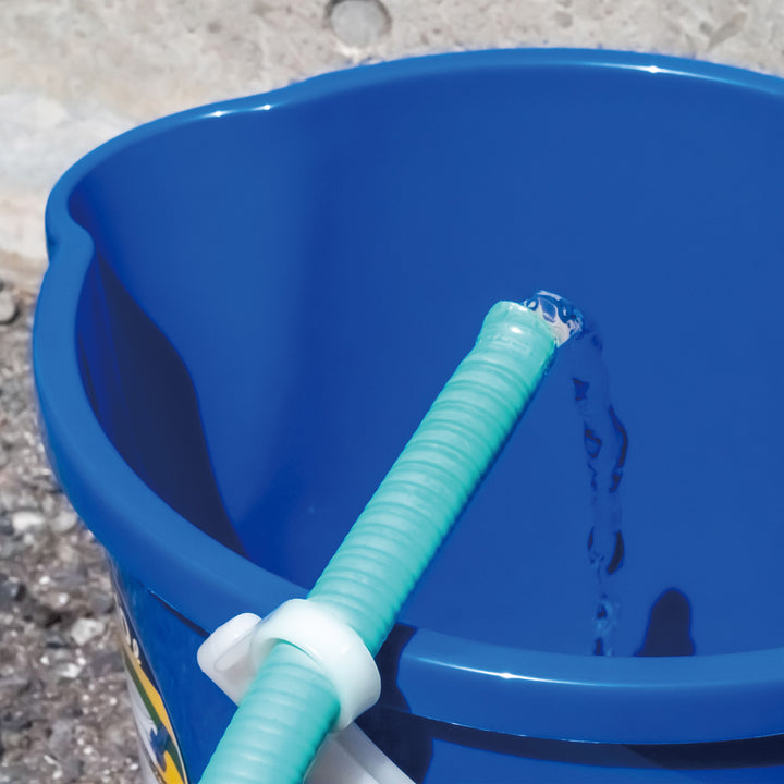 掃除バケツホース止め付きべんりっこバケツ10L