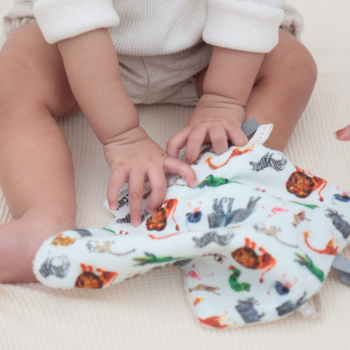 ニギニギハンカチはらぺこあおむしフルーツサファリ