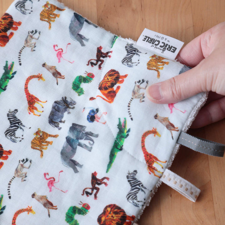 ニギニギハンカチはらぺこあおむしフルーツサファリ